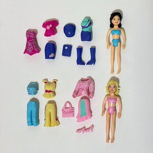 Polly Pocket Dolls Fruity Cuties Polly & Anna Set Y2K